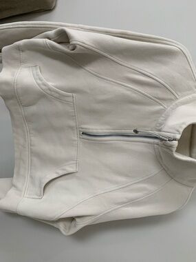 lululemon athletica Cream/Off-White Cowl Pullover